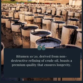 Properties bitumen10/20 