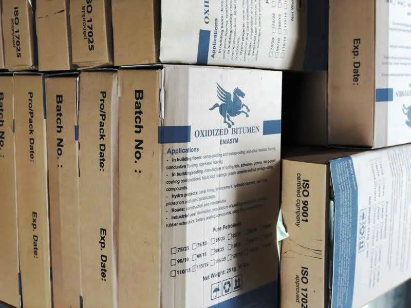 Summer Packaging for Oxidized Bitumen 75/25